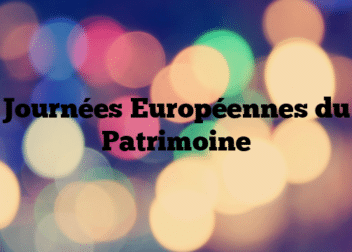 Journées Européennes du Patrimoine